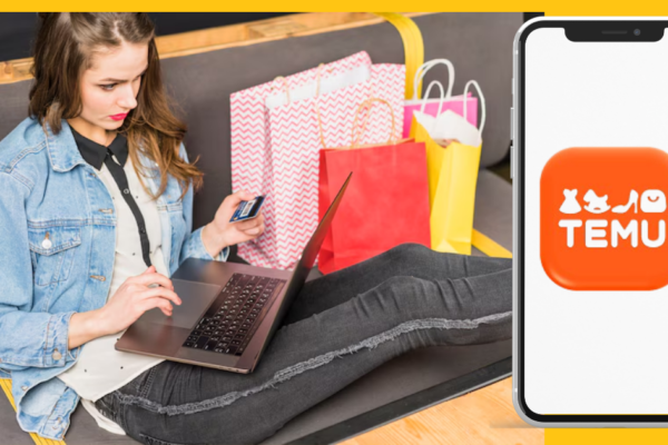 Online Shopping in temu - digital pulse now