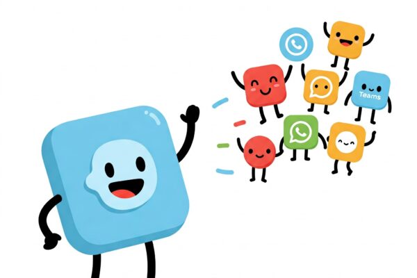 Skype says goodbye: A fun illustration of the transition to modern communication platforms.